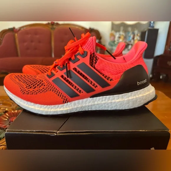 ultraBOOST 1.0 Retro ‘Solar Red’ FU6648 2019 Size 10 - Picture 8 of 13